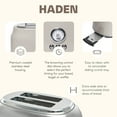 thumbnail image 3 of Haden Dorset 2 Slice Wide Toaster & Electric Water Kettle, Putty & Chrome, 3 of 12