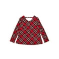 thumbnail image 3 of Wonder Nation Girls Long Sleeve Swing Top, Sizes 4-18 & Plus, 3 of 3
