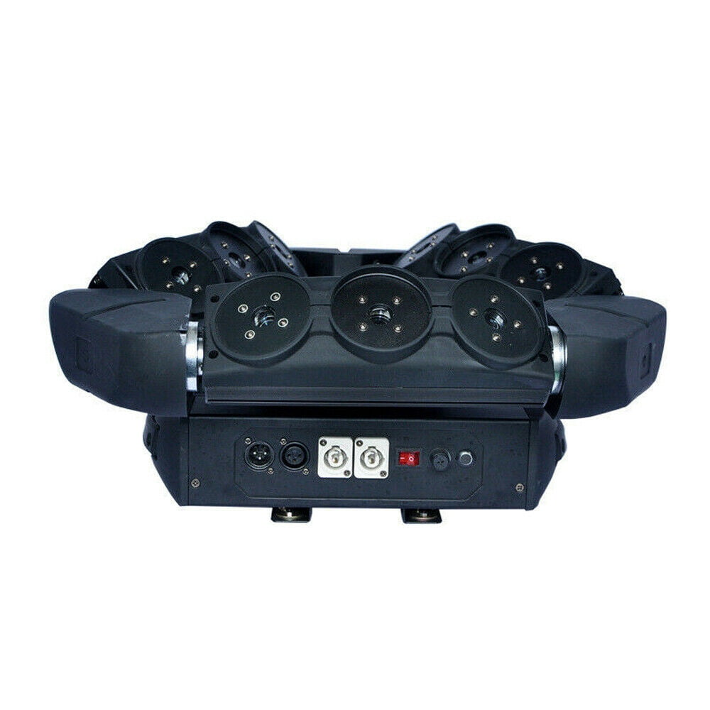 9 Eyes Beam Laser Moving Head Light Full Color RGB DJ Stages Lighting Fixture US