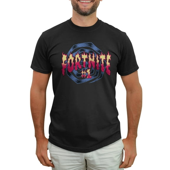 Men's Fortnite Dynamo Spiral Graphic T-Shirt