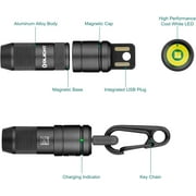 OLIGHT IMINI 2 EDC Rechargeable Flashlight 50 Lumens Compact and Portable Mini Light for Everyday Carry and Emergencies (Black)