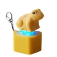 thumbnail image 3 of Trredrins Frog Croaking Fidget Key Chain, Frog Croaking Fidget Toy, Rechargeable Frogs Shaped Keyboard Clicker Key Chain with Sound, Portable Adult Animals Fidgets, 3 of 7