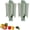 2Pcs-Green, variant on Bell Pepper Seed Corer Remover, 2 in 1 Bell Pepper Cutter Pepper Porer Seed Remover Tool, Pepper Deseeder Bell Pepper Corer Tool Pepper Cutter for Vegetables Kitchen Gadget