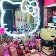 Impressions Vanity Hello Kitty LED Makeup Mirror, Wall Mount Tabletop
