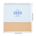 thumbnail image 2 of Household Calendar Daily Use Standing Calendar Decorative Monthly Calendar Home Supply, 2 of 7