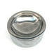 thumbnail image 1 of Cenicero Con Tapa Para Cigarrillos, Cenicero A Prueba De Viento Plateado De Acero Inoxidable, Cenicero Para Fumar De Forma Redonda Sweethay HA022881-00, 1 of 5