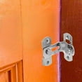 thumbnail image 3 of HINTRMENT 2pcs Right Angle Hasp Lock Stainless Steel Security Fastening 90 Degree Angle for Room Doors, 3 of 8