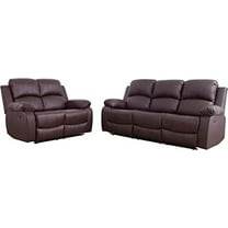 Sancho 2 Pieces Faux Leather Reclining Configurable Living Room Set