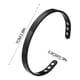 thumbnail image 3 of Pisexur Belleza Maquillaje Pulsera de pareja de metal con apertura magnética ajustable, accesorios de joyería para hombres y mujeres.para mujeres y hombres, 3 of 6