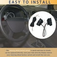 thumbnail image 3 of Steering Wheel Control Switch Button For Ford Focus 2005-2011, Auto Steering Wheel Buttons Audio Phone Bluetooth Cruise Control Car Switches-black, 3 of 6