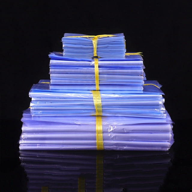unbranded 200Ud Bolsas De Film De Plástico Azul Para Envoltura Con Térmico Resistente Para Embalaje Industrial