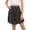 Black, variant on Skirts for Women Skirt Skirt Women Classic Daily Elegant Casual Skirt with Elastic Waistline for Comfortable All Day Wear Grey M