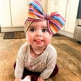 thumbnail image 2 of Dadaria Baby Girl Headbands with Bows Baby Cute Unisex Hair Ball Multicolor Headband Elastic Big Bow Design Hair Band C ,Boys Girls, 2 of 6