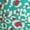 Circle Green, variant on Plus Size Floral Maxi Dress V Neck Pleated Long Dress Three Quarter Sleeve Belted Elegant Style 1XL 5XL