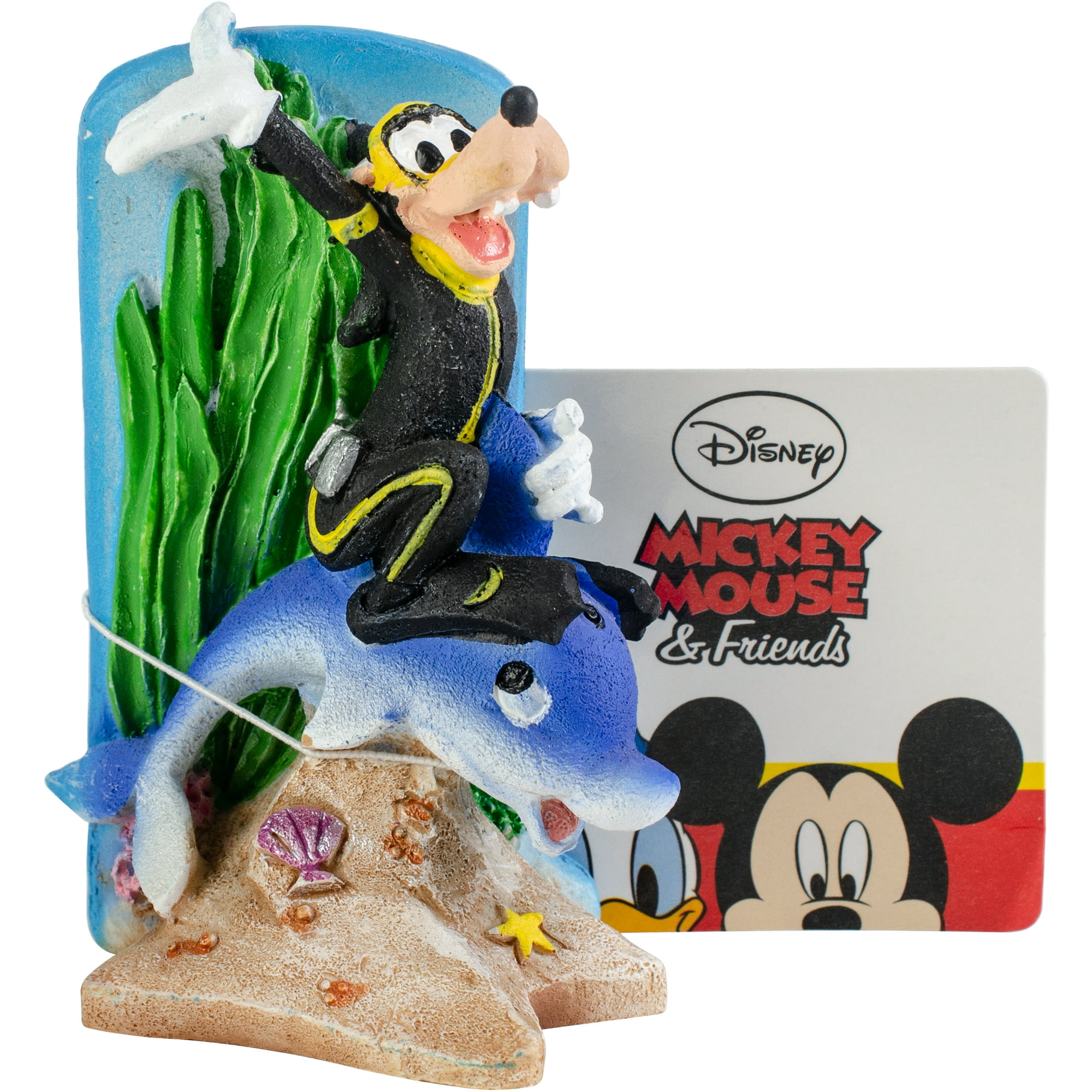 Penn-Plax Licensed Classic Disney Aquarium Decorations Gift Set With Mickey, Minnie, Goofy | lovesuits.ie
