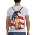 thumbnail image 2 of Joh-n Wres-tler Cen-a Drawstring Bag Gym Sackpack Beach Sport Yoga Backpack, 2 of 8