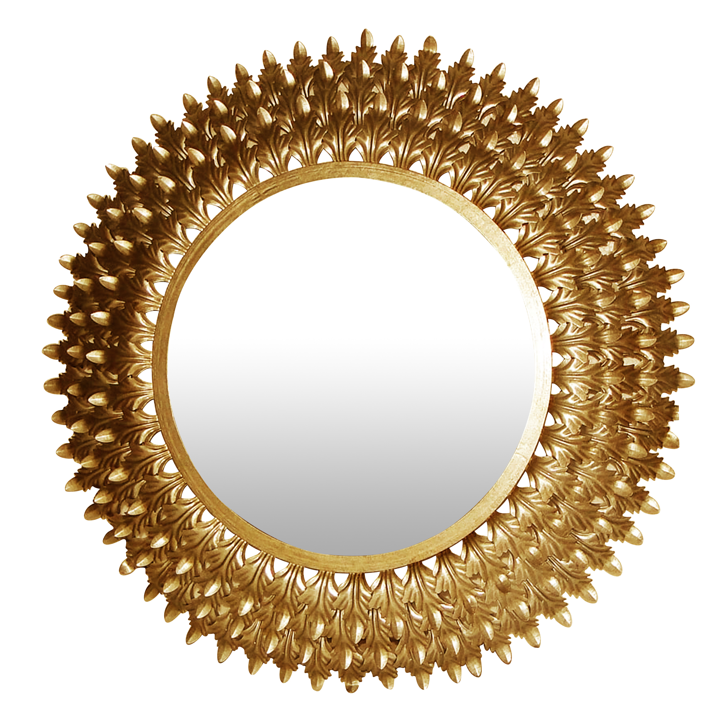 A&B Home Round Wall Mirror