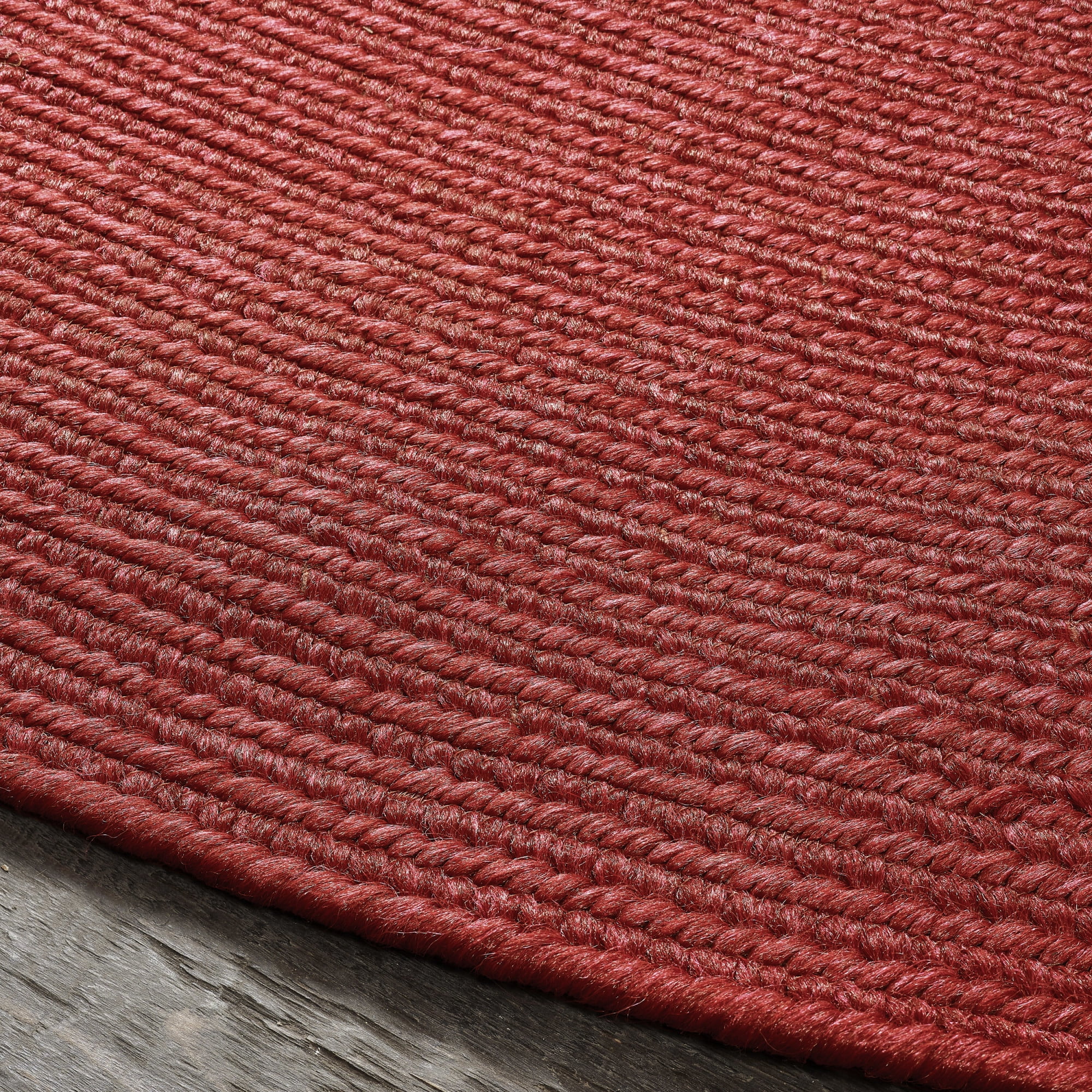 Superior Braided Indoor/ Outdoor Area Rug, 4' x 6', Slate