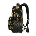 thumbnail image 4 of ALAZA Stylish Backpack Golden Leopard Print Elementary Bookbag Personalized Laptop School Bags Travel Daypack, 4 of 6