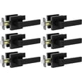 thumbnail image 1 of Matte Door Handle Interior Door Knob Keyless Levers Set Heavy Duty Privacy Door Handle Lock for Bedroom or Bathroom Door Lock with Handle Reversible for Left Right Sided, 1 of 7