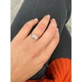thumbnail image 6 of solitaire jewels 1.5 CT Marquise Solitaire Moissanite Engagement Ring ForWomen, 10K White Gold, 6 of 8