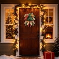 thumbnail image 4 of Clearance ！Christmas DIY Kit, Quilted Door Hanger, B 1PC Christmas Quilted Wreath Kit, DIY Craft for Holiday Door Decor, 4 of 5