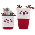thumbnail image 4 of Lksixu Pencil Case Durable Pencil Pouch Christmas Cute Pencil Retractable Stand Stationery Box Retractable Transformer Bag Storage Bag For Valentine's Day Spring Gift Cosmetic Bag Cosmetic Bag, 4 of 4