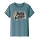 thumbnail image 5 of Mujeres Manga Corta de Verano Tops Pascua Impresa Cuello Redondo, Blusa de Moda Casual para la Primavera, 5 of 5