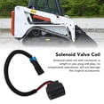 thumbnail image 4 of Bobina De Válvula Solenoide Con Conector, 6667688 6671025 12 V Para Cargadores, 4 of 7