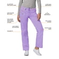 thumbnail image 4 of Adar Active Classic Scrub Set For Women - Crossover Top and Multi Pocket Pants, 4 of 7