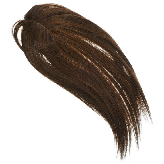 ifundom Hair Volume Topper for Women Light Brown Hairpiece 1 Piece Natural Look Hair