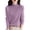 Purple, variant on Satingcolo Sweaters for Women Winter Mock Turtleneck Warm Sweater Long Sleeve Dressy Casual Lightweight Pullover Shirts Tops,Gray 2XL