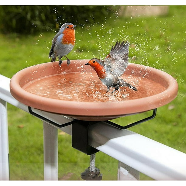 Bain d'oiseau en fer forgé abreuvoir à oiseaux mangeoire pour animaux bain  sur support pour l'extérieur jardin vintage Style Antique idée cadeau -   France