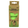 thumbnail image 1 of Bolsa sanitaria compostable Naturance 4 rollos 60 bolsas, 1 of 6
