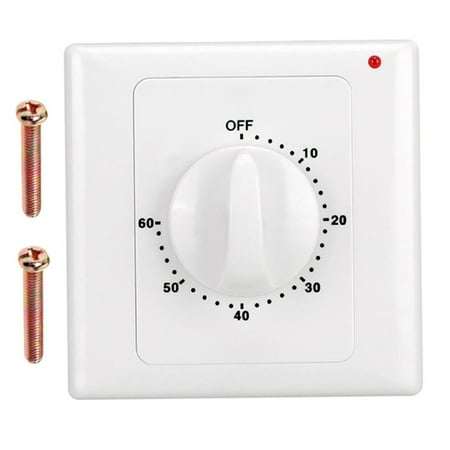 

Countdown Timer Switch Ac220V Electronic Mechanical Countdown Controller 86Panel Timing 60Min