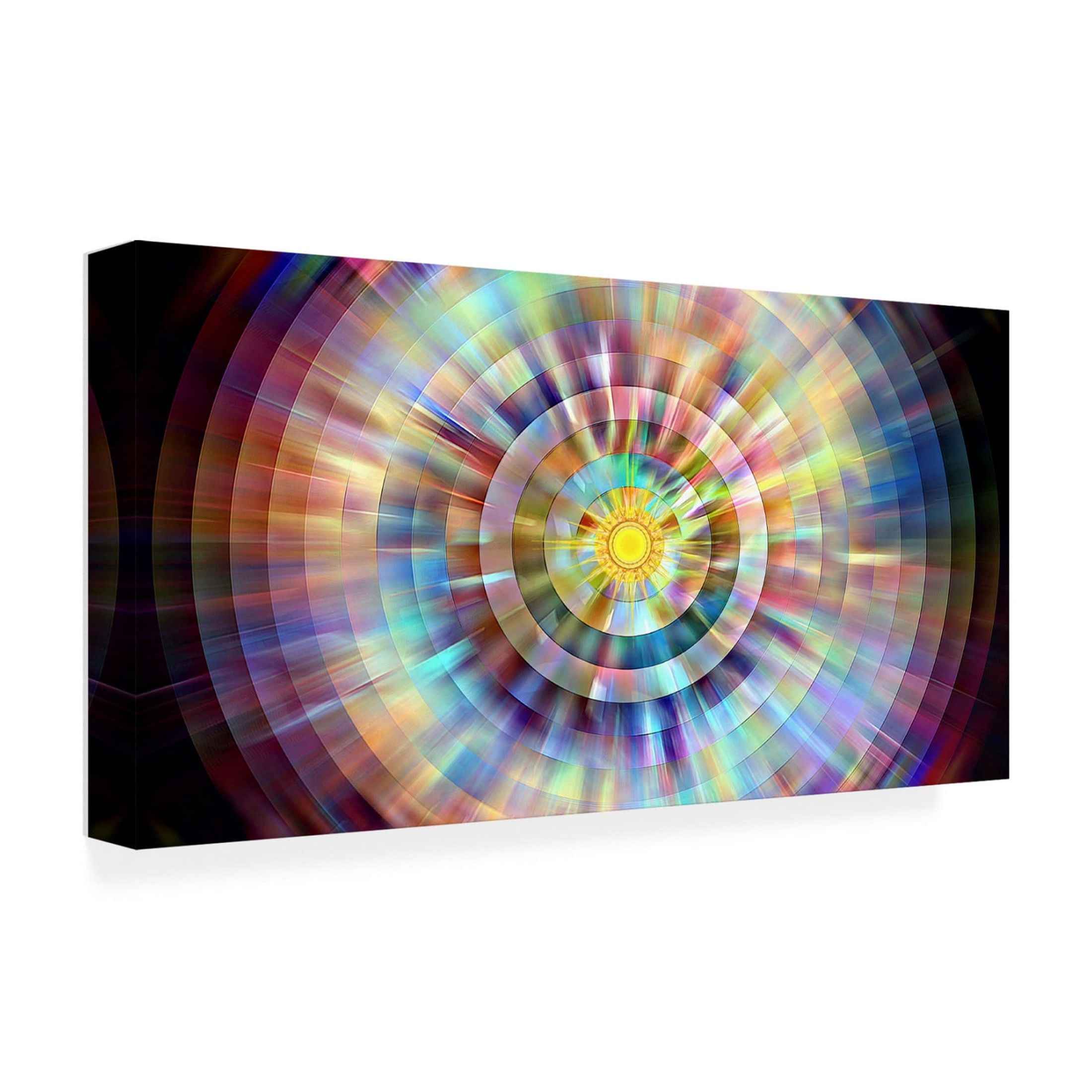 Canvas Wall Art - David Manlove 'Opal' Wall Art for Living Room, Bedroom, or Office Décor by Trademark Fine Art - 19 x 10 Inches