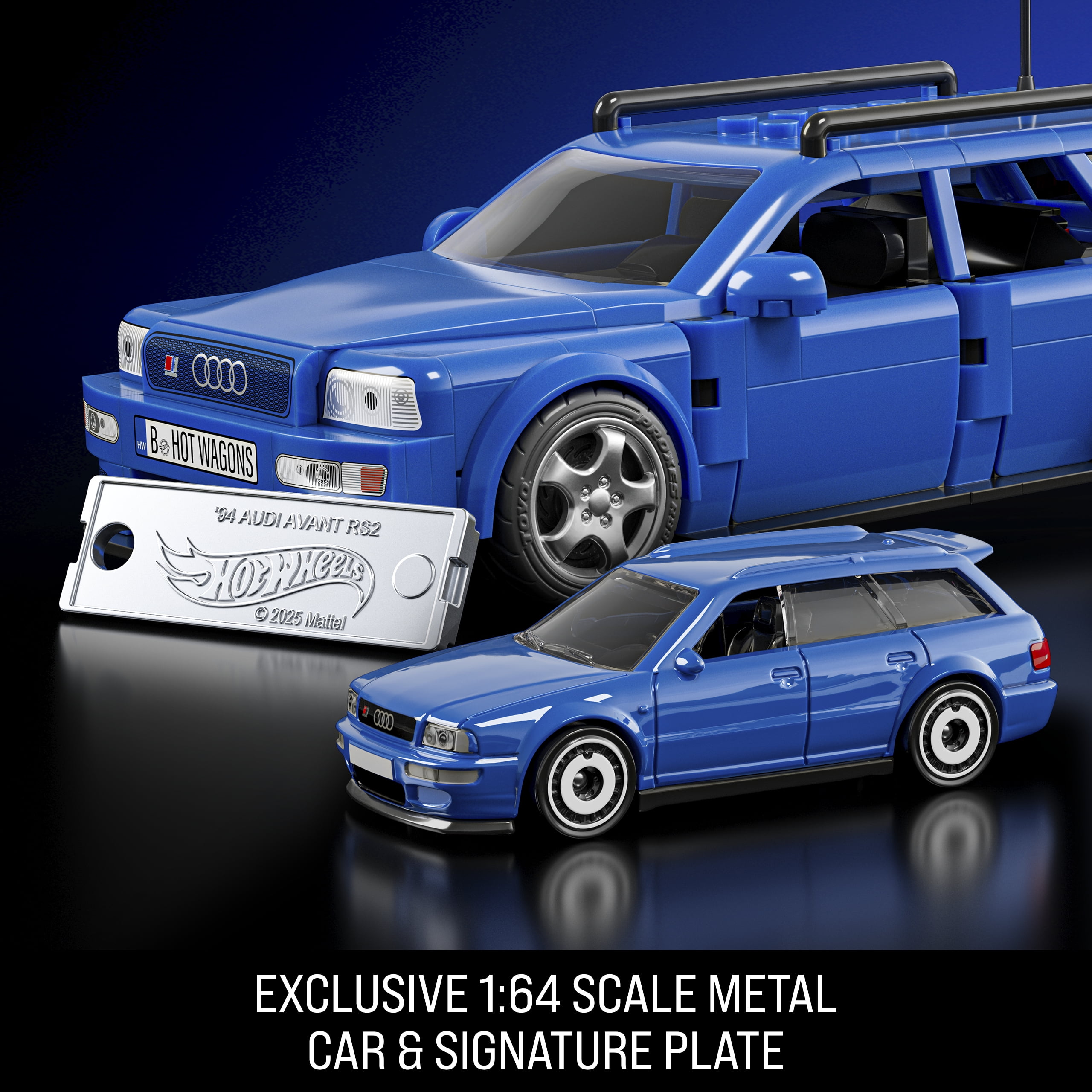 Hot Wheels 94 Audi Avant RS2 ビルディングセット 72a28608-f891-4b73-844d-