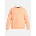 thumbnail image 5 of Athletic Works Men's and Big & Tall Men's Fleece Crewneck Sweatshirt, Sizes XS-5XLT, 5 of 6