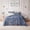 Blue, variant on General King Comforter Set, Velvet Comforter Set , Luxury Diamond Quilting Comforter Set, Fluffy Comforter Bed Set with Decorative Pillowand 2 Shams, 4 Piece Blue, King/ Cal King