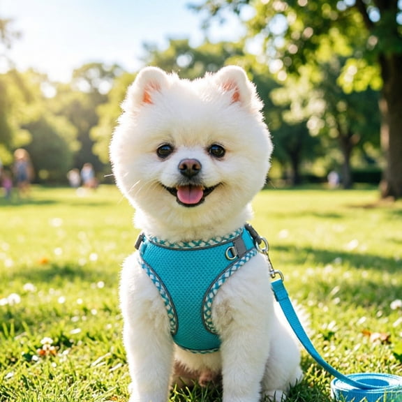 Escape-Proof Cat Harness and Leash Set, reflective running vest Soft Breathable Adjustable Cat Harness for Small Cats Kittens Puppies, Quick-Release Buckle for Outdoor Walking Travel(Blue, XXS)