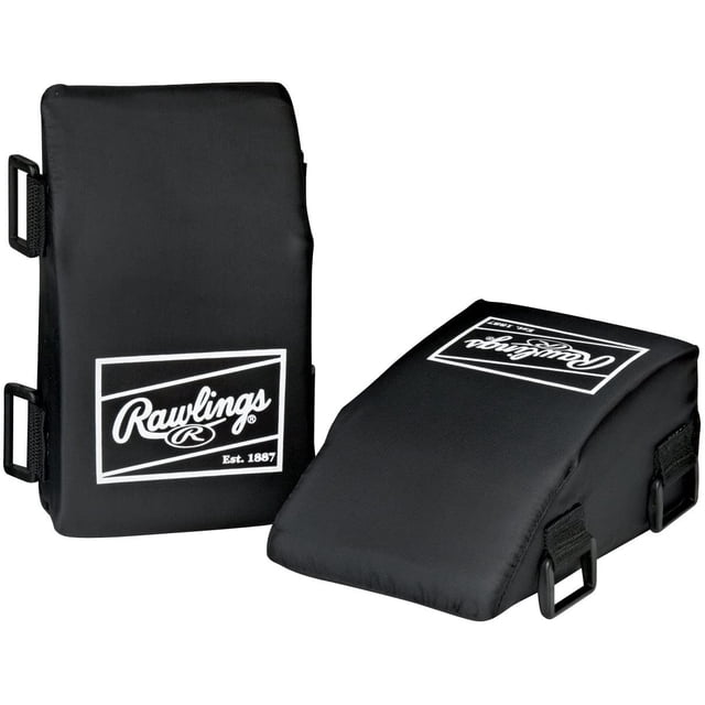 Catcher's Knee Savers Rawlings - Béisbol/sóftbol para adultos, color negro
