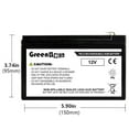 thumbnail image 2 of GREENTECH COMPATIBLE APCRBC110 SLA BATTERY FOR APC BE550 BE600 BE650 BR550 BR650 BX650 BX700 12V 9AH REPLACES RBC110 Battery Cartridge #110, 2 of 3