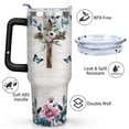 thumbnail image 4 of Christian Tumbler Inspiration Christian Gift for Women, Bible Verse Religious Coffee Cup, Religious Gifts For Mom Sister Grandma, 40 Oz Stainless Steel Tumbler With Handle & Straw, 4 of 5
