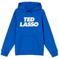thumbnail image 4 of Ted Lasso White Title Men's Royal Blue Sweatshirt-M, 4 of 6