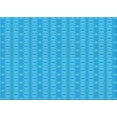 thumbnail image 1 of Ahgly Company Indoor Rectangle Patterned Bright Cyan Blue Area Rugs, 4' x 6', 1 of 6