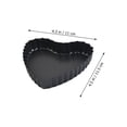 thumbnail image 2 of Creative Cake Pan Baking Tray Heart-shape Pan Baking Accessory Baking Pan, 2 of 7