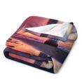 thumbnail image 3 of Ocean Lighthouse Flannel Throw Blanket for Gifts for Women Men Girls Boys All Seasons, 3 of 8