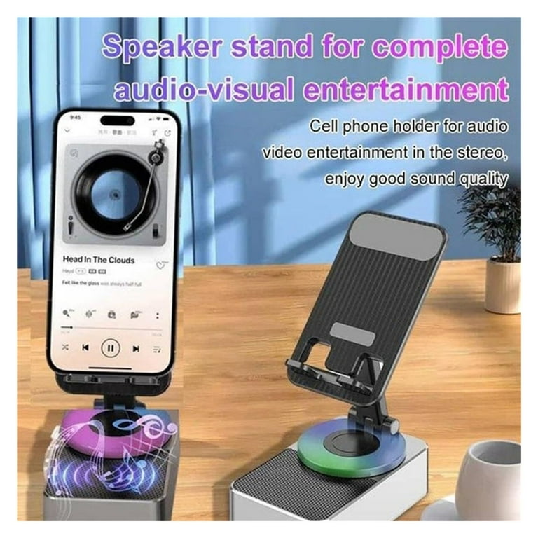 Bluetooth Power Bank Bracket,3 in 1 Bluetooth Speaker Portable