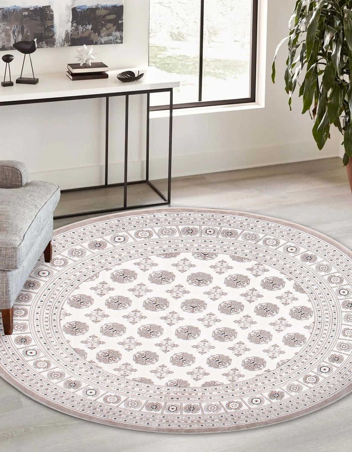 Tekke Oriental Area Rug for Living Room