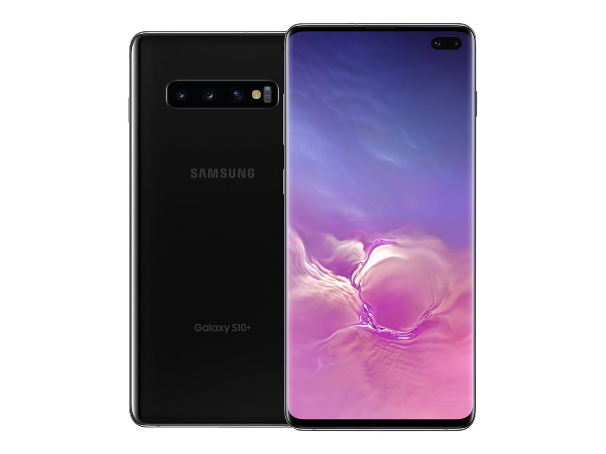 Galaxy S10＋ Prism Black 128 GB Samsung Galaxy S10 Plus 128GB, Black (UScellular) - Walmart.com